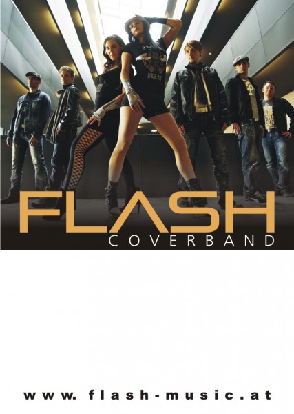 Coverband Flash Plakat 2011