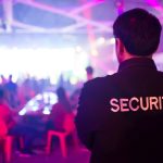 security guard in night club.
